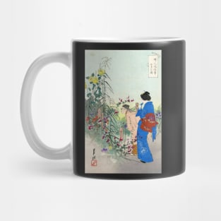 Ogata Gekko woodblock print Mug